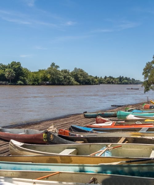 Row Boats at Tigre Delta - Tigre, Buenos Aires Province, Argentina